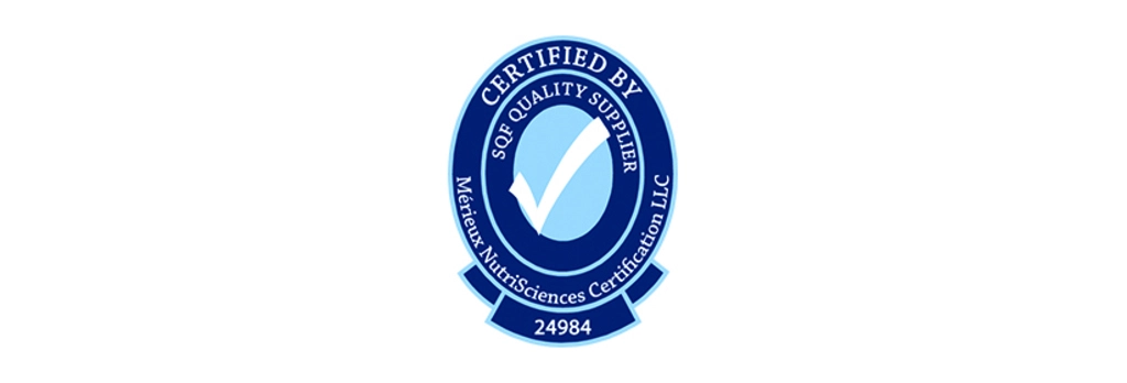 A Proud Recipient of the SQF Quality Shield