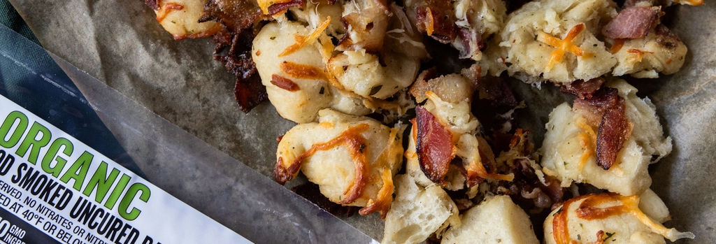 Cheesy Bacon Pull Apart Bread