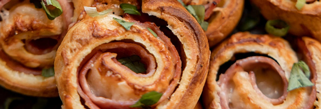 10-Minute Ham & Cheese Pinwheels