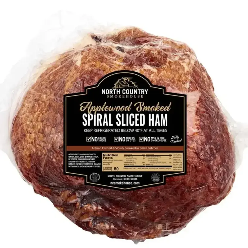 Applewood Smoked Spiral Sliced Honey Glazed Bone-In Ham