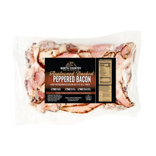 Peppered Bacon ends bulk package