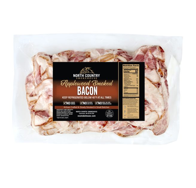 Applewood smoked bacon ends