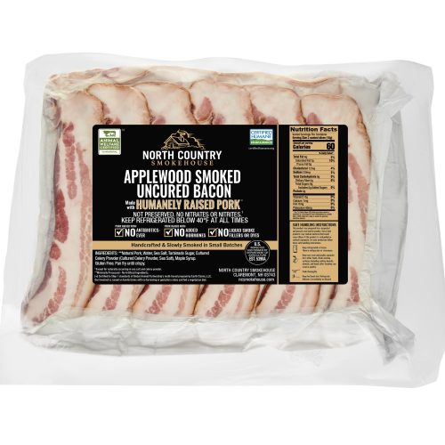 Applewood Smoked Uncured Bacon Layout package