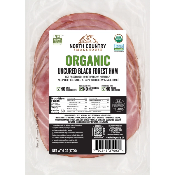 Organic Black Forest Uncured Ham