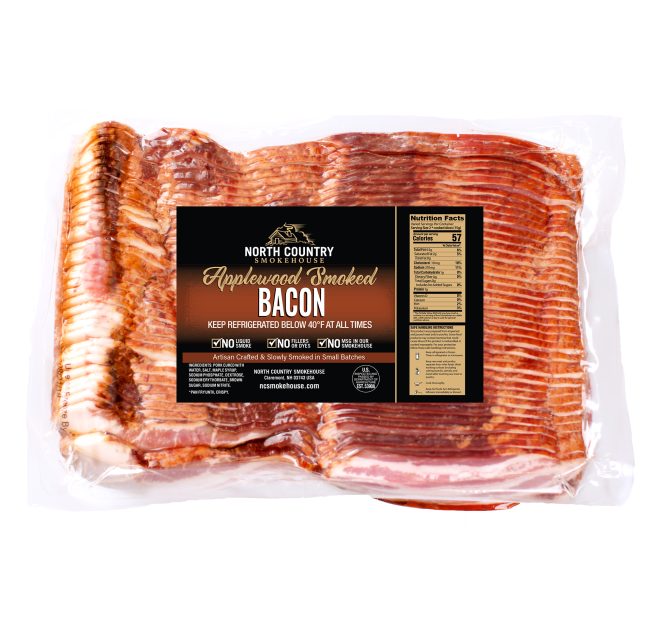 Applewood Smoked Bacon bulk package