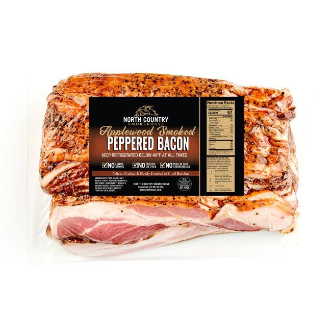 Peppered Bacon bulk package