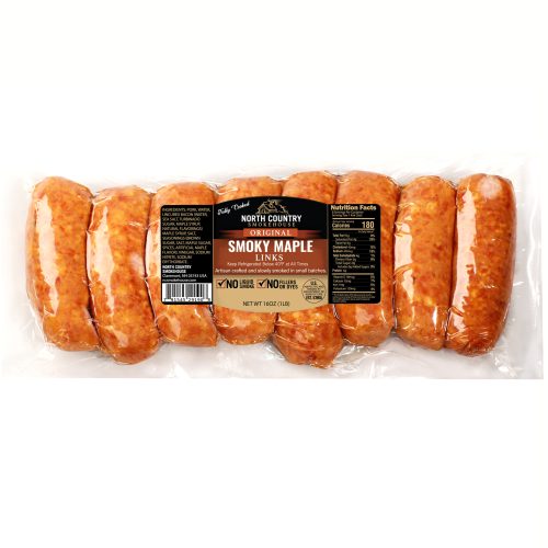 Smoky Maple Sausage Breakfast Links in pack