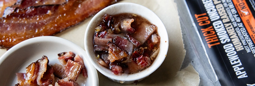 Thick Cut Bacon Rhubarb Chutney