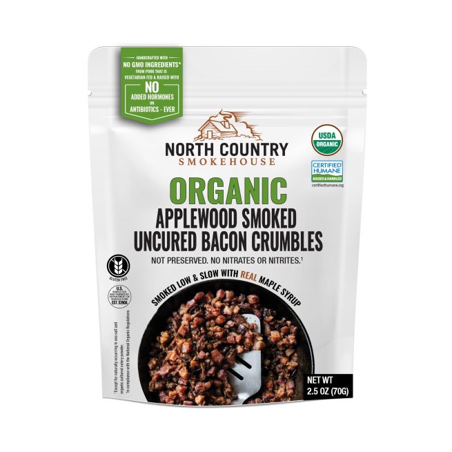 Organic Applewood Smoked Uncured Bacon Crumbles