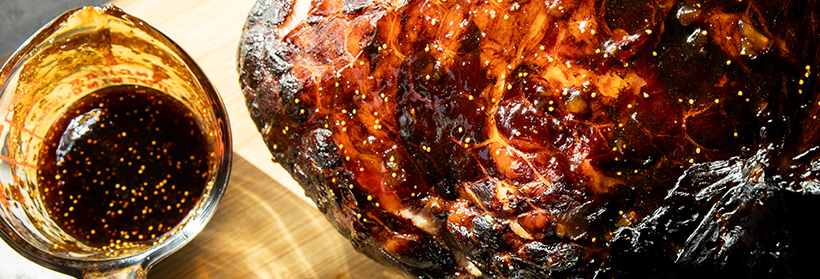 Balsamic Fig Ham Glaze