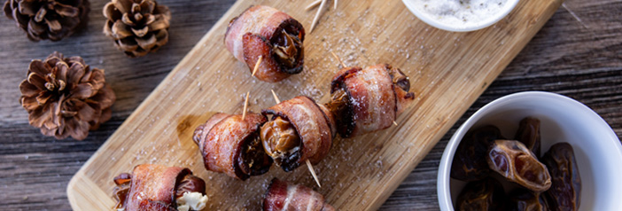 Bacon-Wrapped Dates