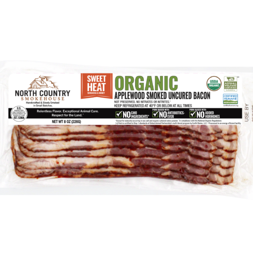 Sweet Heat Organic Applewood Smoked Uncured Bacon