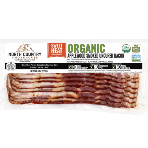Sweet Heat Organic Applewood Smoked Uncured Bacon